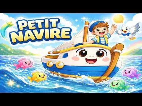 Il Était un Petit Navire : Comptine Animée pour Enfants 2-6 ans ⛵